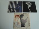 3 X DAVID BOWIE LP'S- Man who sold the world/ Stage/ Scary monsters + song sheet
