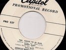 Rockabilly  45 EP - Jerry Reed,Sammy Hagan & The Rio Rockers On Caoitol PRO 527