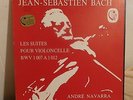 Andre NAVARRA Bach suites for cello Calliope 164143  w booklet  3 records M/NM