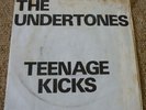 THE UNDERTONES, TEENAGE KICKS 1978 GOOD VIBRATIONS LABEL EP IN POSTER SLEEVE.