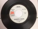 JEANETTE WHITE- Music b/w No Sunshine RARE Funk/Soul 1969 PROMO 45 A&M Records