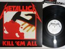 METALLICA KILL 'EM ALL BLACKENED BLCKND003R Japan Vinyl LP