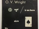 O.V. Wright-A Nickle & A Nail & Ace Of Spades-BackBeat-Deep Soul LP-Original VG+