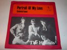 THE HOUNDS - PORTRAIT OF MY LOVE 45 SINGLE PS -  SWEDEN MOD POP GARAGE