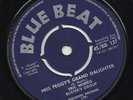 ERIC MORRIS,BUSTER'S GROUP miss peggy's grand daughter*megaton 1962 UK BLUE BEAT