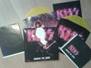 Kiss Demon on Fire Yellow Vinyl Lp plus Poster plus Tourbook