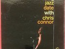 A Jazz Date With Chris Connor orig MONO vocal LP scarce Atlantic target lbl NM