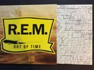R.E.M. - OUT OF TIME   ORIGINAL USA WARNER BROTHERS LP 1991 NM+  UNPLAYED? PROMO