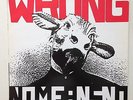 Nomeansno-Wrong LP 1989  Punk Album With Insert