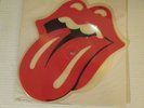Rolling Stones tongue shaped import single picture disc