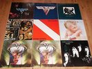9 LP`s von Van Halen ( die ersten 8 Studio LP`s + 1 x DDR Pressung )