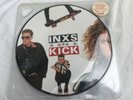INXS KICK Picture Disc Album in Plastic Case 1989 Vinyl LP Record Import to UK