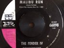 RARE GARAGE SURF INSTRO THE FENDER IV Malibu Run STOCK COPY IMPERIAL 45 HEAR