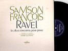 SAMSON FRANCOIS RAVEL PIANO CONCERTOS SAXF 136   EX/EX