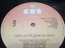 U2 Pride In The Name Of Love CBS 12'' Single Irish Pressing