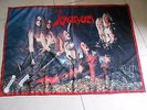 VENOM , BLACK METAL . flag : 100 cms x 70 cms , new