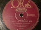 Okeh 45111 -THE GEORGIA CRACKERS- Riley The Furniture Man 78 rpm VG/VG-