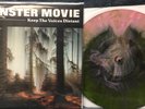 MONSTER MOVIE Keep The Voices Distant LP COLORED Vinyl Hand Poured X/250 Mp3 OOP