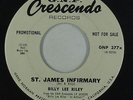 Northern Soul Mod 45 - Billy Lee Riley - St. James Infirmary - GNP Crescendo VG+
