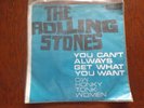 THE ROLLING STONES: HONKY TONK WOMEN / YOU CAN'T ALWAYS GET..SOUTH AFRICA 45:PS