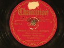 78 RPM -- Champion Rhythm Kings / Howard Thomas Orch., Champion 16387, E-V+ Jazz