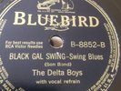BLUES SON BONDS & SLEEPY JOHN ESTES (Delta Boys) Black Gal Swing Bb 8852 E