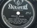 78 Record Dickie Wells Lester Young Hello Babe Linger Awhile Signature 28115