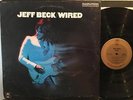 JEFF BECK WIRED QUAD QUADRAPHONIC ORIG 1976 LP 1A/1A STRONG VG+ LED BOOTS