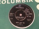 THE ZEPHYRS - SHES LOST YOU / THERES SOMETHING - UK COLUMBIA 7