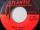 the DRIFTERS doowop soul r&b VG++ ATLANTIC 45 MOONLIGHT BAY / DRIP DROP DM185