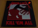 LP - METALLICA - Kill 'Em All (1983) - MUSIC FOR NATIONS - MFN 7 - KULT - VINYL