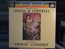 Ansermet  Sylvia & Coppelia  London CS 6185 FFSS Wide Band Blue Back Stereo LP