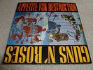 GUNS N' ROSES-Appetite For Destruction VINYL LP ORIGINAL 1st PRESS BANNED COVER
