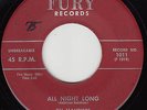 DU MAURIERS - Fury 1011 (reddish)- All Night Long - '58 DOO-WOP (strong VG; 1st)