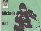 BEATLES Michelle D Odeon 23152 PS Single 1966 vg+ / vg++