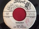 CHUCK RIO & THE ORIGINALS   MARGARITA   JACKPOT PROMO 45 RARE R&B TITTYSHAKER