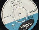 SHIRLEY & LEE feel so good*you'd be thinking of me 1957 UK VOGUE 45.