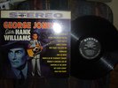 GEORGE JONES-Salutes Hank Williams issued in 1960 on BLK. Stereo-SR-60257-M-/M-