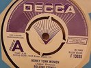 ROLLING STONES SYMPATHY FOR THE DEVIL / HONKY TONK WOMAN ORIG UK DECCA 45 DEMO