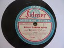PIERRE BRASLAVSKY AND HIS BAND 78RPM ROYAL GARDEN BLUES. JAZZ SELMER FRENCH