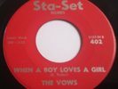 GROUP SOUL 45 KILLER NORTHERN FLIP by THE VOWS on STA-SET