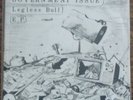 GOVERNMENT ISSUE Legless Bull orig 1981 EP Dischord Hardcore Punk