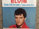 ELVIS PROMO 47-9056 FOOLS FALL IN LOVE INDESCRIBABLY BLUE WHITE LABEL 45 PROMO
