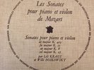 LP Gatefold Discophiles Français Les Sonates de Mozart Kraus Boskowsky DF 188