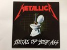 METALLICA - METAL UP YOUR ASS - RARE BLUE VINYL LP, THRASH METAL