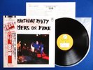 BIRTHDAY PARTY Prayers On Fire ?JAPAN 1ST PRESS? 4AD Bauhaus OBI INSERT NM/NM