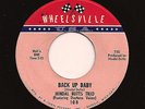 Rare Detroit Mod Jazz HINDAL BUTTS TRIO Back Up Baby WHEELSVILLE