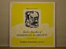 Soulima Stravinsky piano Scarlatti Twelve Sonatas Vol 2  Allegro AL 84 DG LP