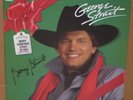 George Strait hand signed autographed vinyl LP record Merry Christmas To You