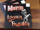The Misfits Legacy of Brutality LP RARE white w/pink vinyl MINT Plan 9 Caroline